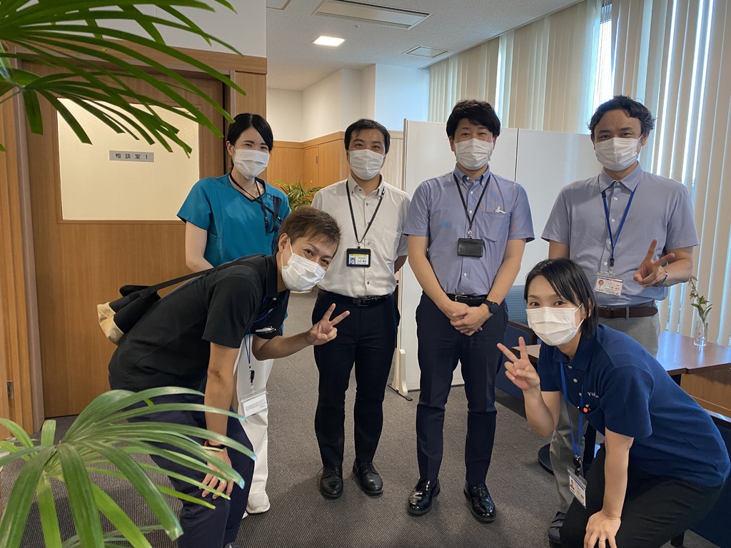 済生会病院　地域連携室の皆さん