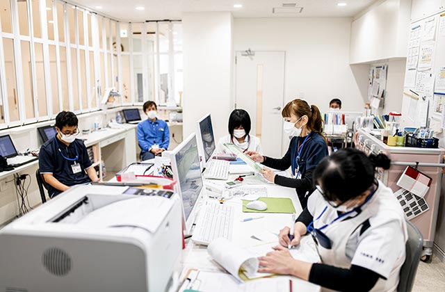 夜勤者への申し送り